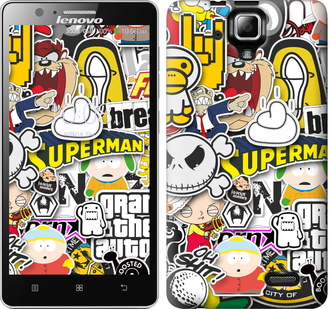 

Чохол Popular logos на Lenovo A536 627907