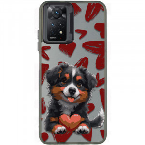 TPU+PC чохол TakiTaki Love magic glow для Xiaomi Redmi Note 11 Pro (Global)