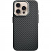 Пластикова накладка Kevlar with Magnetic Safe на Apple iPhone 15 Pro Max (6.7") (Carbon)