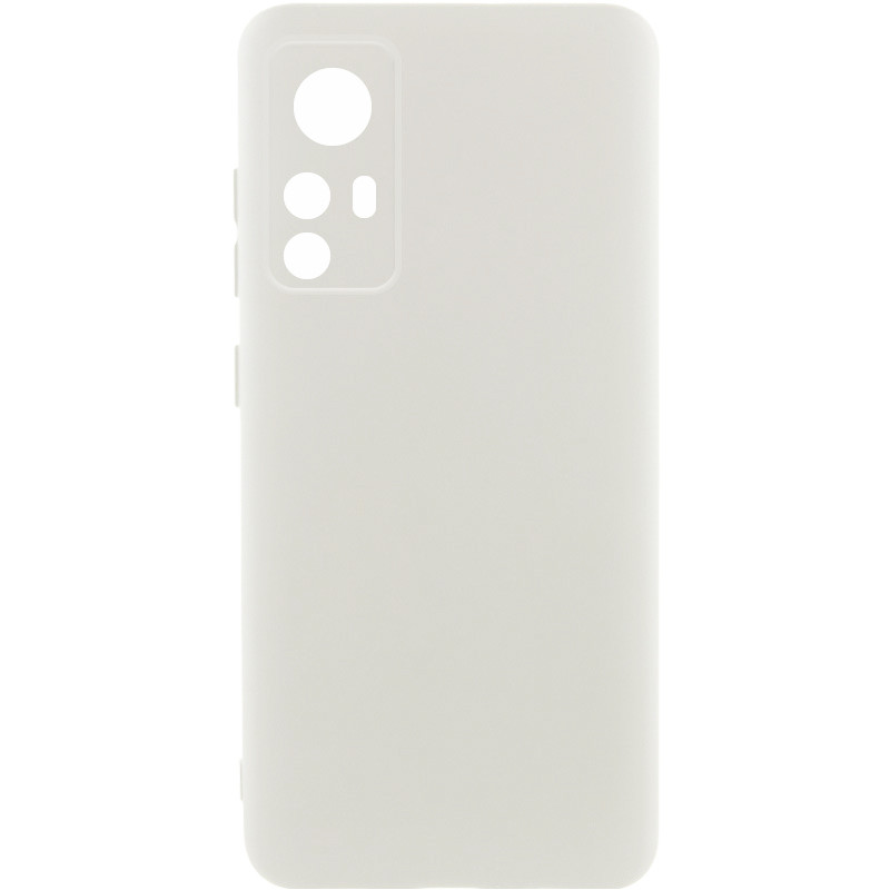 Чохол Silicone Cover Lakshmi Full Camera (AA) на Xiaomi Redmi Note 12S (Білий / White)