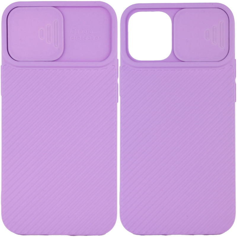 

Чохол Camshield Square TPU зі шторкою для камери на Apple iPhone 12 mini (5.4") (Бузковий) 1108691