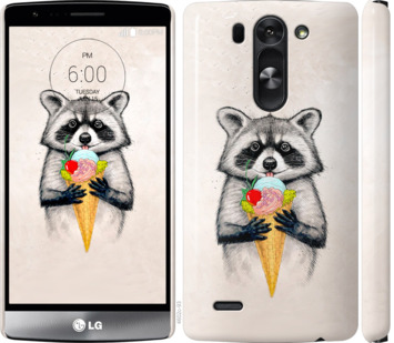 

Чехол Енотик с мороженым для LG G3s D724 801144