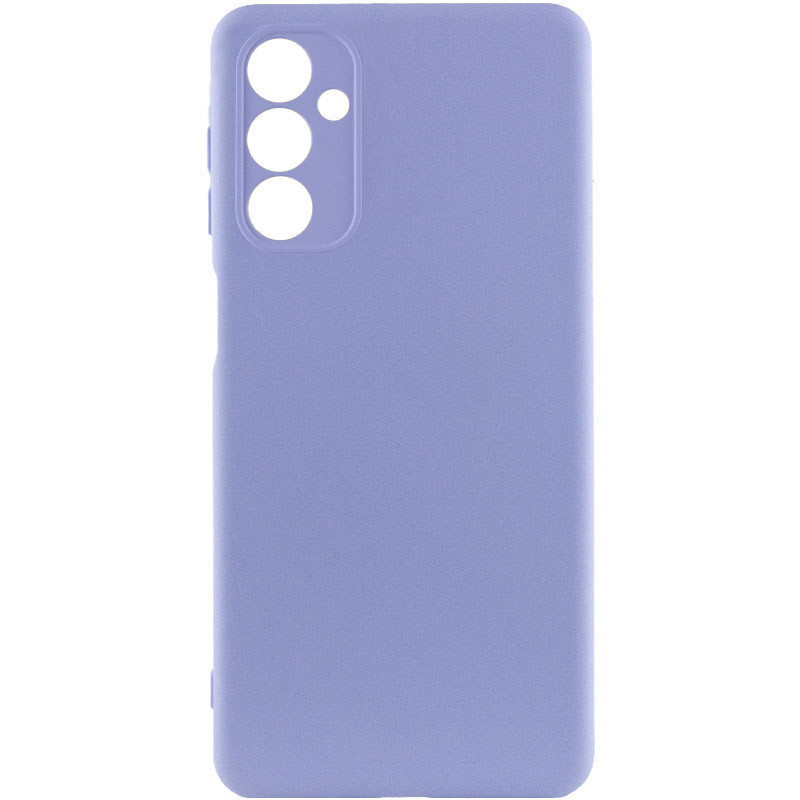 Чехол Silicone Cover Lakshmi Full Camera (A) для Samsung Galaxy M14 5G (Сиреневый / Dasheen)