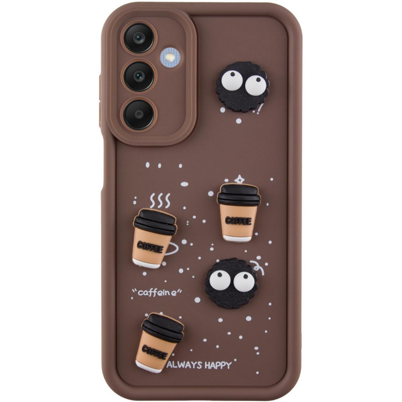 Чехол TPU Toys Case для Samsung Galaxy A26 5G (Brown / Always Happy)