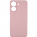 Чехол TPU GETMAN Liquid Silk Full Camera для Xiaomi Redmi 13C / Poco C65 (Розовый / Pink Sand)