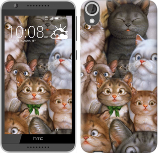 

Чехол коты для HTC Desire 820 476402