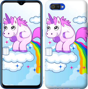 

Чехол Единорожка для Realme C2 919029