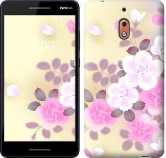 

Чехол Японские цветы для Nokia 2.1 674392