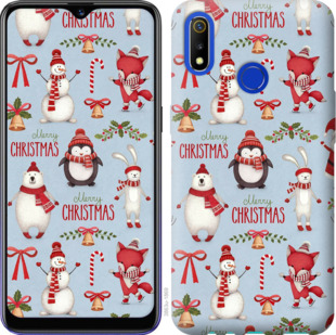 

Чехол Рождественский для Realme 3 922812
