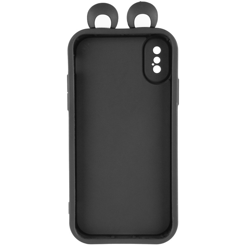 Фото Чехол TPU Toys Case with Ears для Apple iPhone X / XS (5.8") (Black) в магазине vchehle.ua