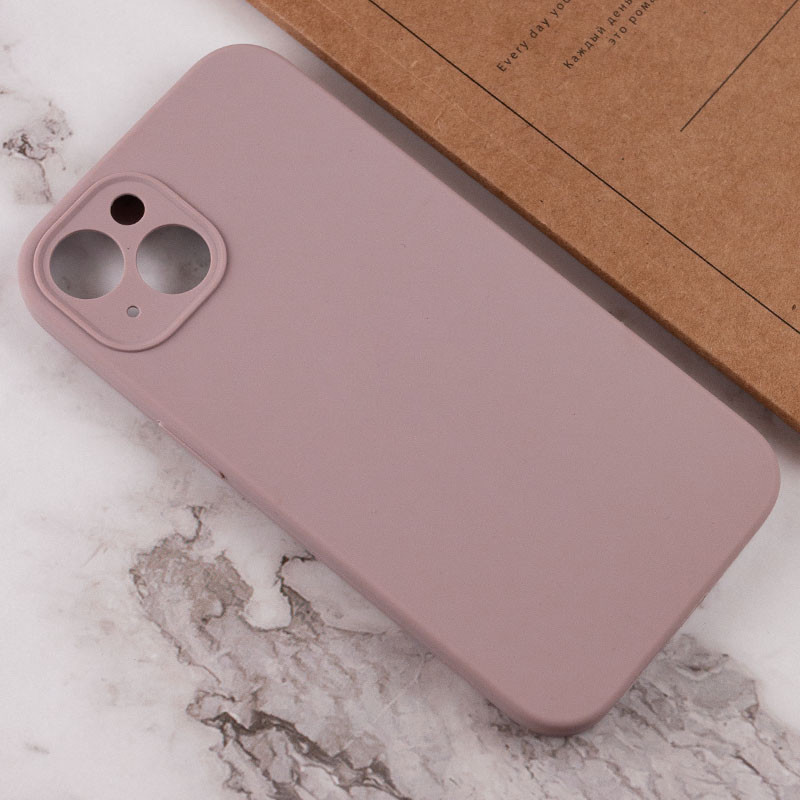 Фото Чохол Silicone Case Full Camera Protective (AA) NO LOGO на Apple iPhone 14 (6.1") (Сірий / Lavender) в маназині vchehle.ua
