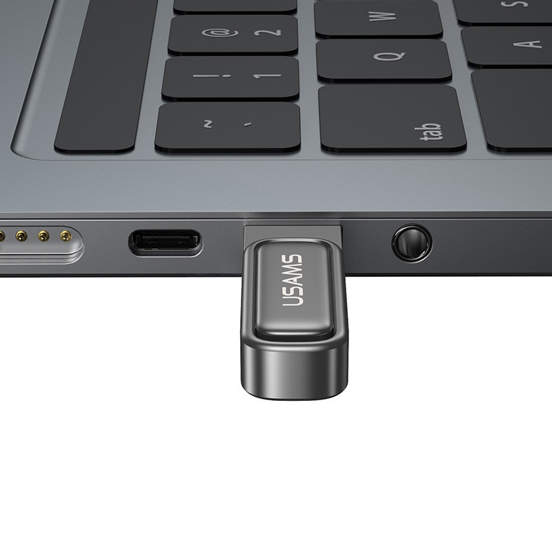Фото Флеш накопитель USAMS US-ZB348 USB3.2 Type-C High-Speed Flash Drive With Dual Ports 128Gb (Tarnish) в магазине vchehle.ua