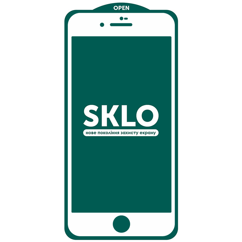 

Защитное стекло SKLO 5D (full glue) (тех.пак) для iPhone 8 (4.7") (Белый) 1069101