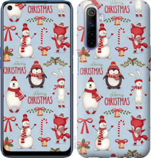 

Чехол Рождественский для Realme 6 922808