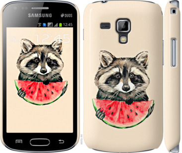 

Чохол Єнотик з кавуном на Samsung Galaxy S Duos s7562 799537