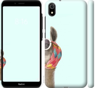 

Чехол Модная лама для Xiaomi Redmi 7A 753276