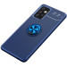TPU чохол Deen ColorRing під магнітний тримач (opp) на Samsung Galaxy A72 4G / A72 5G (Синій / Синій)