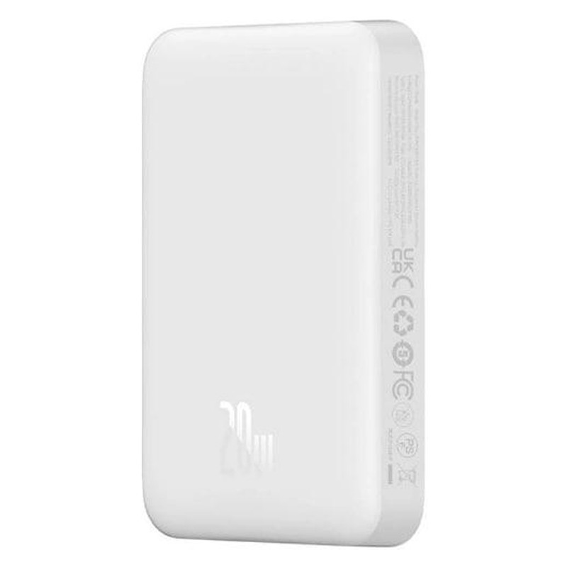 Заказать Портативное ЗУ Power Bank Baseus Magnetic Mini Air 20W c БЗУ 10000 mAh P10059001313 (Stellar White) на vchehle.ua