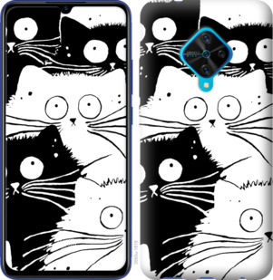 

Чехол Коты v2 для Vivo V17 878121