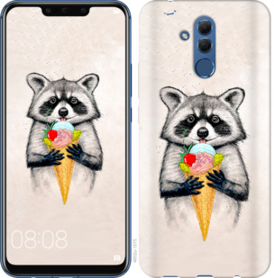 

Чехол Енотик с мороженым для Huawei Mate 20 Lite 801393