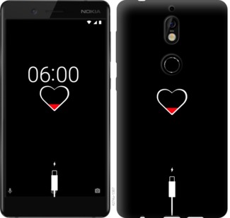 

Чехол Подзарядка сердца для Nokia 7 721551