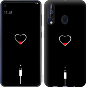 Чехол Подзарядка сердца для Samsung Galaxy A60 2019 A606F