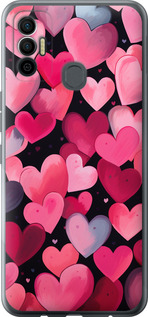 

Чехол Сердечки 4 для Tecno Spark 7 KF6n 1646147