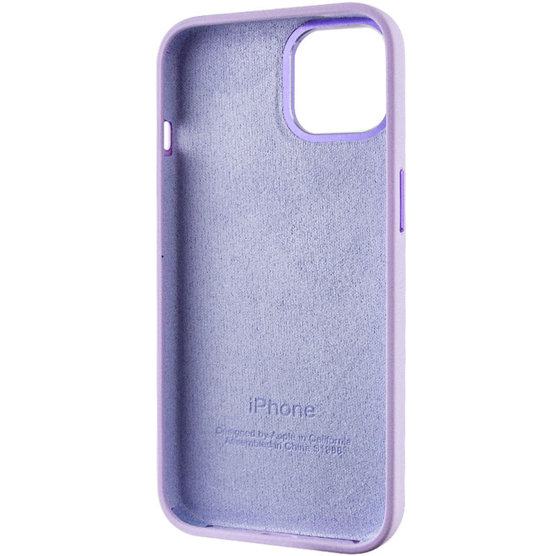 Купити Чохол Silicone Case Metal Buttons (AA) на Apple iPhone 12 Pro Max (6.7") (Бузковий / Lilac) на vchehle.ua