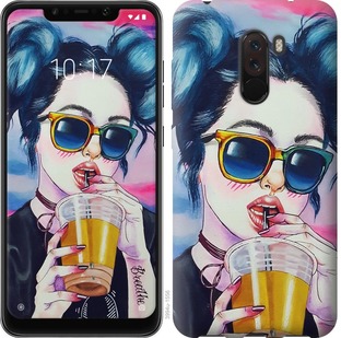 

Чохол Арт-дівчина в окулярах на Xiaomi Pocophone F1 667370