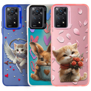 TPU+PC чохол TakiTaki Love magic glow для Xiaomi Redmi Note 11 Pro 5G