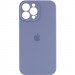 Чохол Silicone Case Full Camera Protective (AA) на Apple iPhone 15 Pro Max (6.7") (Сірий / Lavender Gray)