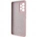 Чохол Silicone Cover Lakshmi Full Camera (AAA) на Samsung Galaxy A53 5G (Рожевий / Pink Sand) в магазині vchehle.ua