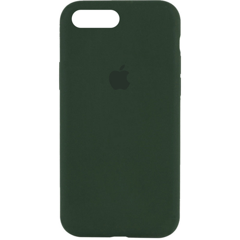 Чохол Silicone Case Full Protective (AA) на Apple iPhone 7 plus / 8 plus (5.5") (Зелений / Cyprus Green)