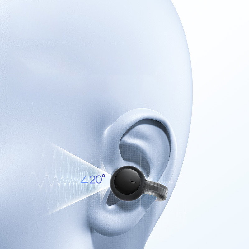Беспроводные TWS наушники Baseus AirGo 1 Ring Open-Ear (A00069201) (Cluster Black) в магазине vchehle.ua