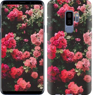 

Чехол Куст с розами для Samsung Galaxy S9 Plus 639074