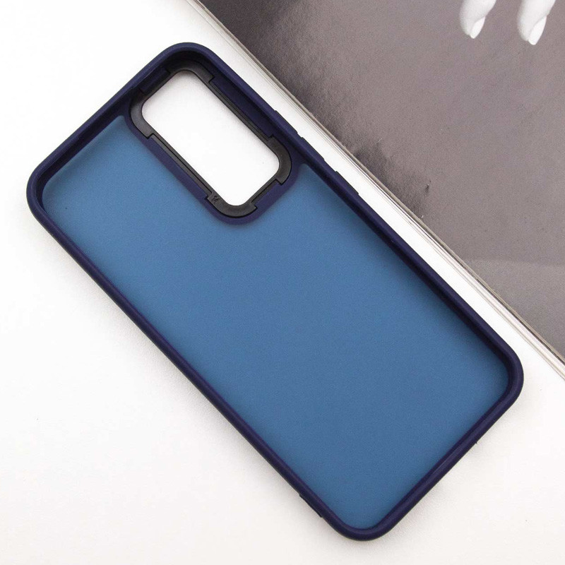 Фото Чохол TPU+PC Lyon Frosted на Samsung Galaxy A55 (Deep Navy) на vchehle.ua