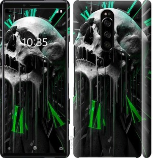 

Чохол Череп-годинник на Sony Xperia 1 J9110 763478