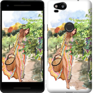 

Чехол Девушка Лето для Google Pixel 2 783394