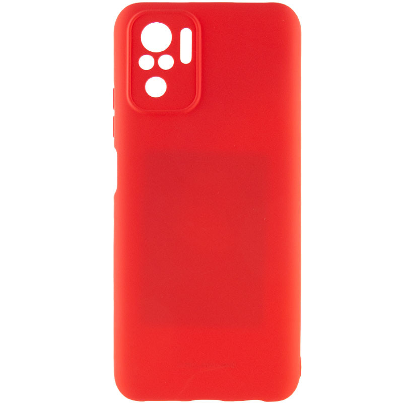 TPU чехол Molan Cano Smooth для Xiaomi Redmi Note 10 / Note 10s (Красный)