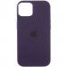 Фото Чохол Silicone Case Metal Buttons (AA) на Apple iPhone 13 (6.1") (Фіолетовий / Elderberry) на vchehle.ua