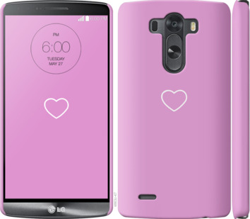 

Чехол Сердце 2 для LG D856 Dual G3 912274