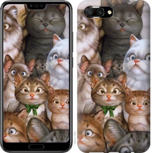 

Чехол коты для Huawei Honor 10 757746