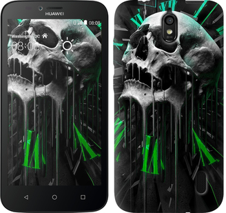 

Чохол Череп-годинник на Huawei Ascend Y625 645116