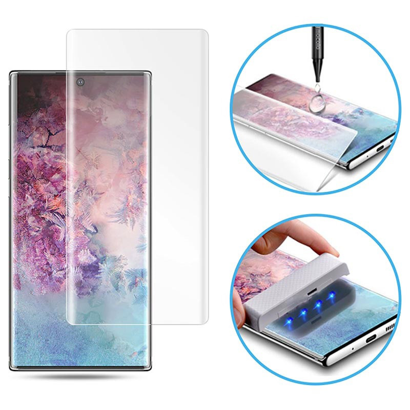 Защитное 3D стекло Mocolo с УФ лампой для Samsung Galaxy Note 20