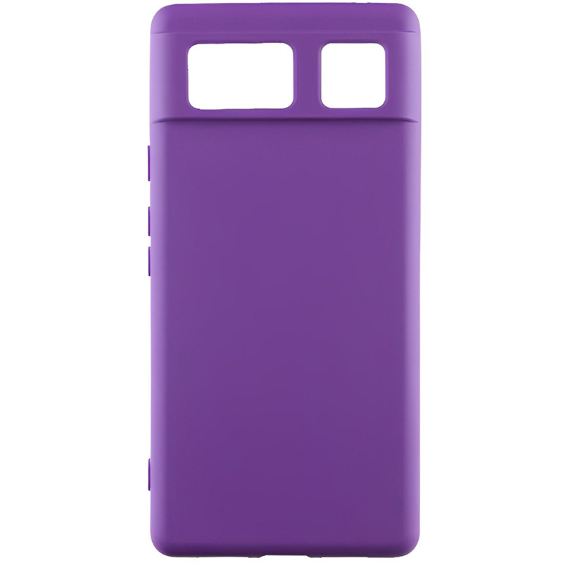 Чехол Silicone Cover Lakshmi (A) для Google Pixel 6 (Фиолетовый / Purple)