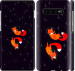 Чехол Лисички в космосе для Samsung Galaxy S10 Plus