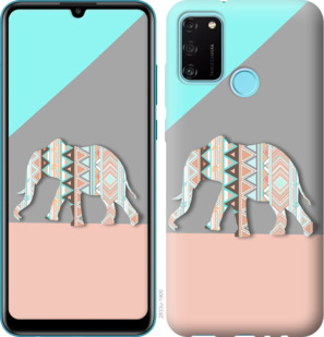 

Чохол Візерунчастий слон на Huawei Honor 9A 921403