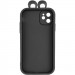 Фото Чохол TPU Toys Case with Ears на Apple iPhone 11 (6.1") (Black) в маназині vchehle.ua