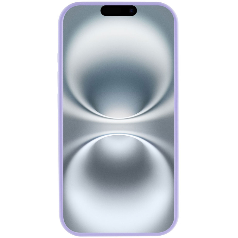 Фото Чохол Silicone Case Full Camera Protective (AA) на Apple iPhone 16e (6.1") (Бузковий / Dasheen) на vchehle.ua