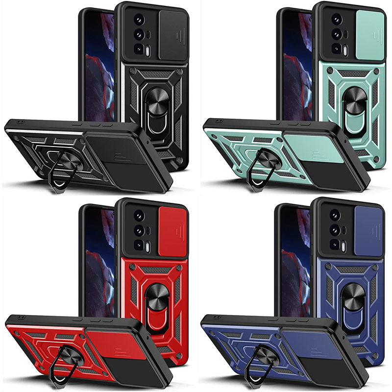 Ударопрочный чехол Camshield Serge Ring для Xiaomi Poco F5 Pro / Redmi K60 / K60 Pro